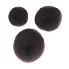 3pcs Hair Donut Bun Maker Sponge Hair Styling Tools Hairdressing Accessories