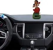 Car Dashboard Decorations Solar | Car Decor Hawaii Girl Miniature Doll - Collectible Figurines, Solar Powered Dashboard Ornaments Desk Decor, Car Interior Accessories