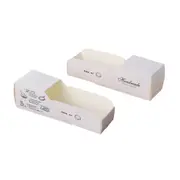 50pcs Sandwich Packing Box Paper Tray for Bread Hamburger Takeaway Food Storage