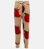 [JW Anderson] JW Anderson Printed fleece sweatpants UK 6 multicoloured