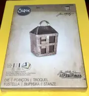 NEW~ NEVER OPENED~ RARE~RETIRED ~ TIM HOLTZ~SIZZIX~BIGZ L~LANTERN BOX~DIE~661818