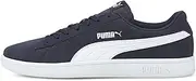 [PUMA] Unisex Adults' Smash V2 Sneakers, Peacoat White, 8.5 UK