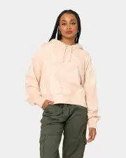 [Nike] Nike Women's Washed Oversized Jersey Hoodie Artic - Size 6 (XS) 6 (XS) Artic