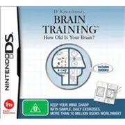 Dr Kawashima's Brain Training: How Old is Your Brain? (DS) [Pre-Owned]