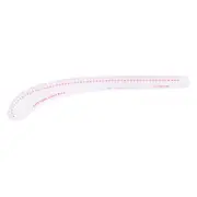 Styling Sewing French Curve Ruler, 59x7.5cm Clear Sewing Pattern Making Ruler
