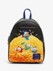 Loungefly Disney DuckTales Money Bin Mini Backpack - New, With Tags