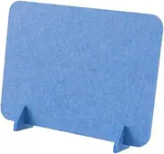 Ｂｅｓｇａ Acoustic Desk Privacy Panel Desk Divider Privacy Panel Stand up with Support Feet for Classroom Desktop Home Use Office, Blue