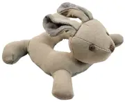 Essential Baby Bunny Grey Rattle