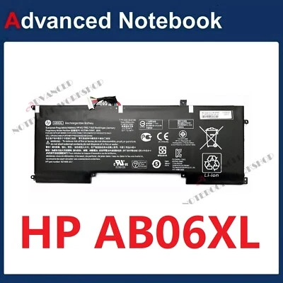 Original Battery For HP Envy 13-AD Series TPN-I128 HSTNN-DB8C 921408-2C1 AB06XL