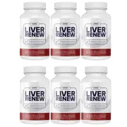 Liver Renew - Liver Health Support Supplement, Dietary Pills - 6 Bottles