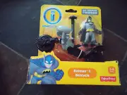 Batman Imaginext DC Super Friends Gotham City Batman & Batcycle NEW