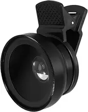 STOBOK Universal Mobile Phone Camera Lens Wide Angle Macro Construction Lightweight Fit for Smartphone Brands