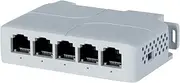 xioaue 5 Port 10/100Mbps POE Extender 1 in 4 Out Network Switch Repeater Support IEEE802.3af/at/bt for PoE Switch NVR IPC 1Pcs