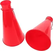 Anneome Sport Cheering Props Megaphones Loud Noise Maker Toy Plastic Megaphones for Cheerleading