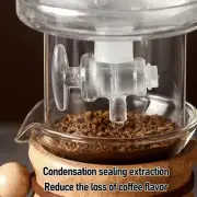 HG (400ml)Ice Drip Coffee Maker Clear Glass Cold Brew Coffee Maker Set With