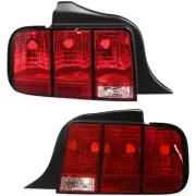 For Ford Mustang 2005-2009 Tail Light Driver & Passenger Side Pair Halogen CAPA (for: Ford)