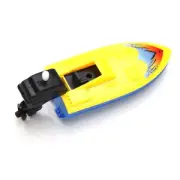 Summer Outdoor Pool Ship Toy Wind Up Swimming Motorboat Boat Toy For Children!ex