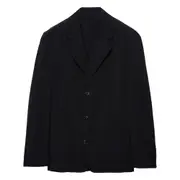 [Prada] Prada Single-breasted Blazer 50 IT BLACK