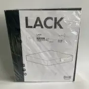 Ikea Lack Floating Wall Shelf Black 30x26 cm 11 3/4 x 10 1/4 New 701.036.22