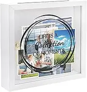 Memorial Box, Archive Box and Display Cases, Archive Box for Treasured Moments, Display Cases, Exquisite Keepsake Frame Box, Elegant Shadow Photo Box