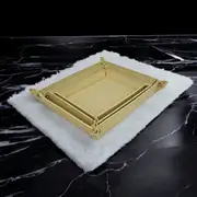 Leatherkart Set of Trays - 3 Trays - Off-White