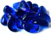 Decorative Stones,Glass Stones,1 Lb about 460 G Irregular Sea Glass Pebbles Arti