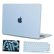 Compatible with MacBook Air 13 inch Case 2025 2024 2023 2022 M4 A3240 Sky Blue