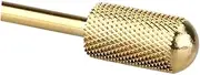 HAKIDZEL Electric Nail Drill Cordless Gold Plated Nail Grinder (40mm Fine Grit)