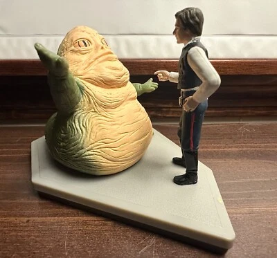 1997 Applause Star Wars Special Edition Han Solo And Jabba The Hutt Figurine NEW