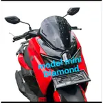 WIENDSHIELD 遮陽板 NMAX NEO TURBO MODEL MINI DIAMOND 3 毫米厚墊片螺栓