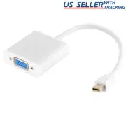 Thunderbolt Mini Display Port DP To VGA Cable Adapter for Windows Laptop