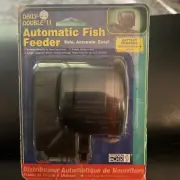 Automatic Fish Feeder Penn-Plax Daily Double II Battery Powered - Large Capacity