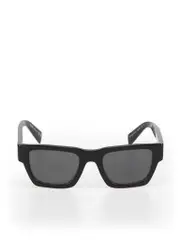 Black Square Framed Tinted Sunglasses