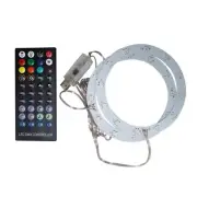 Host RGB Light Strips LED Night Light Bar With Remote Control For PS5 Console C