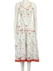 Floral Print Midi Dress