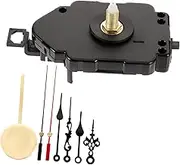 COOLHIYA Wall Clock Movement Replacement Part Kit Quartz Clock Mechanism Repair Set Hands and Pendulum