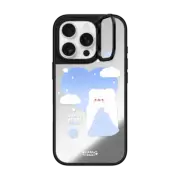 iPhone 16 Pro Mirror Ring Stand Case MagSafe Compatible look up at the stars by sleepydaze