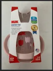 NUK, Learner Cup, 6+ Months, Pink, 150ml