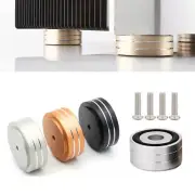 4pcs Aluminum HIFI AMP Speaker Isolation Stand Turntable DAC Feet Shock Absorber