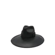 [Alexander Mcqueen] Alexander Mcqueen Bow-detailing Trilby M BLACK