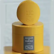 Acqua Di Parma Car Diffuser Leather Case Set (Yellow + Refill Buongiorno )