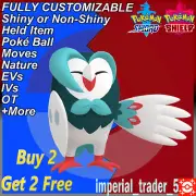Pokémon Sword and Shield ✨ Shiny Dartrix ✨ W/ Best 6IV Customizable