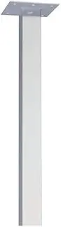 Sandleford Heavy Duty Letterbox Post Mount, White, 1200 mm