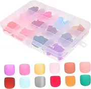 FOMIYES Elegant Frosted False Toe Nails 1 Box Set Pedicure Toe Nail Decor for Occasions Full Coverage