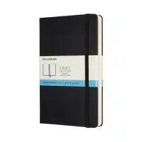 在飛比找momo購物網優惠-【MOLESKINE】經典加量型硬殼筆記本(L型點線黑)