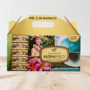Hawaiian Host AlohaMacs Milk Chocolate Covered Macadamia Nut 5 oz x 5 pk