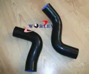 silicone radiator hose kit fit Subaru Forester SF 1998-2002 2000 2001 01 BLACK