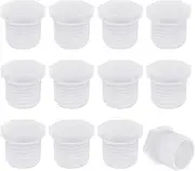SAQXK 12pcs Replacement Atwood 91857 11630 Drain Plugs RV Camper Travel Trailer Water Heater Drain Plug Kit, Atwood Water Heater Parts 1/2" RV Hot Water Heater Drain Plug White Plastic