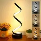 Modern Spiral Table Desk Lamp LED Dimmable Bedside Reading Light Night Light USB