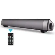 Sound Bar | Soundbar Wired and Wireless Bluetooth 5.0 Speaker | Built in Mic ...